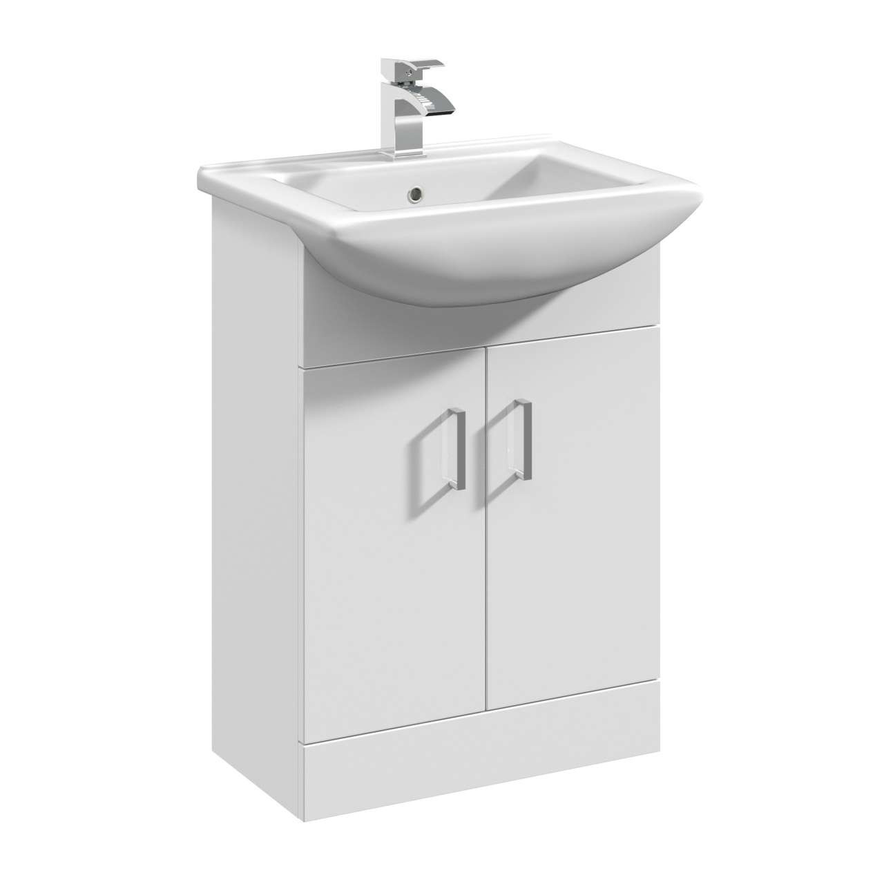 Nuie Mayford Vanity Unit and Minimalist Basin with 1 Tap Hole