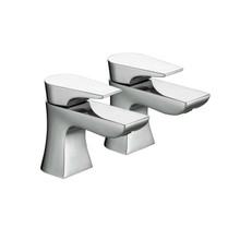 Bristan Hourglass Basin Taps, alternate view 2