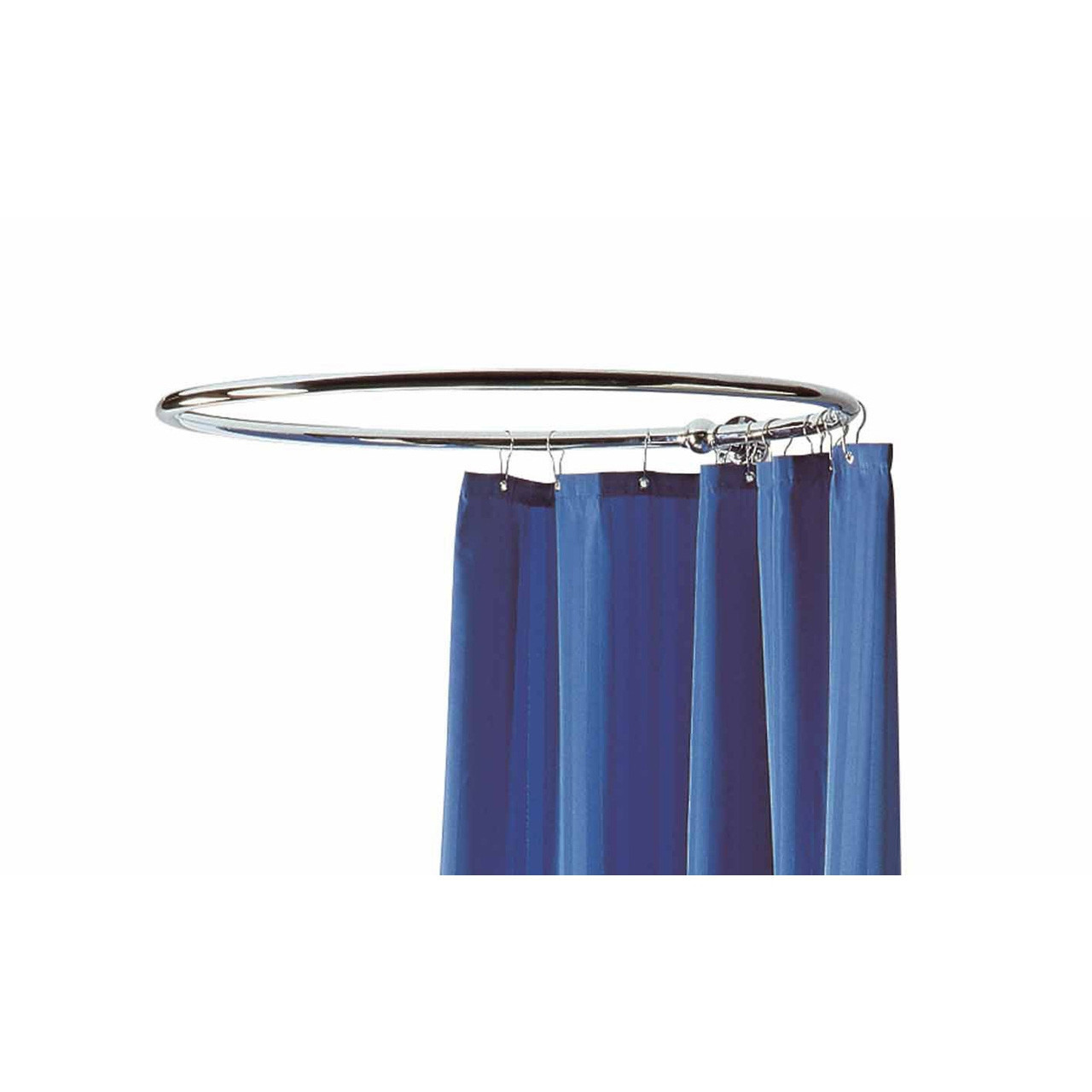 Old London Wall Mounted Round Shower Curtain Ring