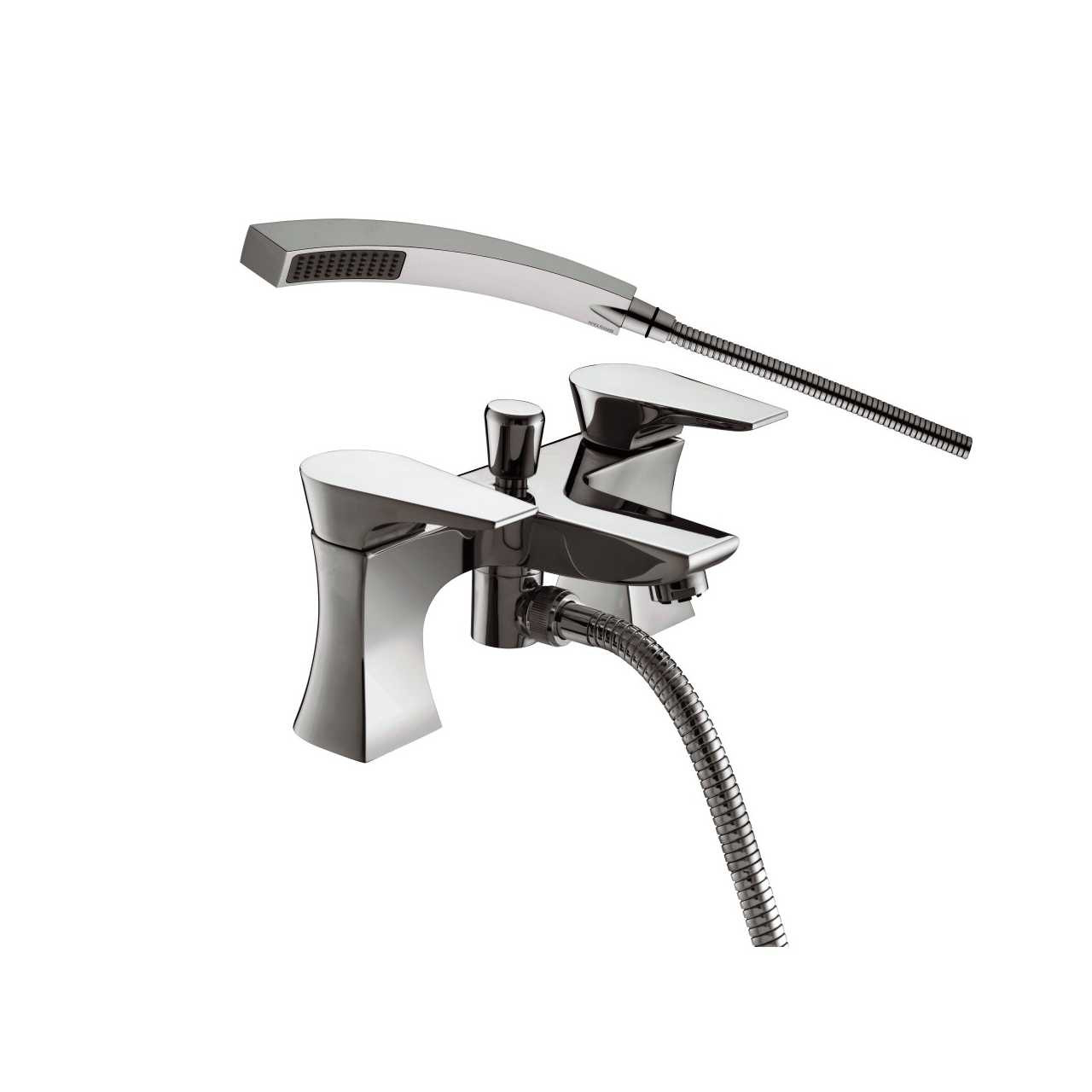 Bristan Chrome Hourglass Bath Shower Mixer Tap | | Brass | 180Mm X 106Mm