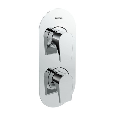Bristan Hourglass Recessed Dual Control Shower Valve with Two Outlet Diverter, alternate view 3