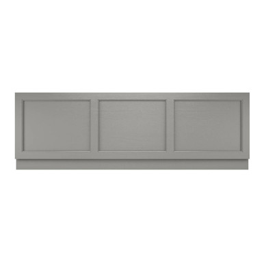 Old London Storm Grey Woodgrain Bath Front Panel | | Mdf | 1700Mm