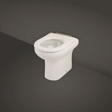 RAK Ceramics Compact Doc M Rimless Back to Wall Toilet Pan, alternate view 2