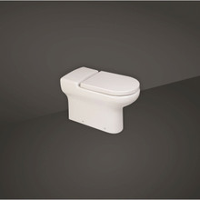 RAK Ceramics Compact Deluxe Rimless Wall Hung Toilet Pan, alternate view 2