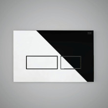 RAK Ceramics Polished Flush Plate with Rectangular Push Plates, alternate view 2