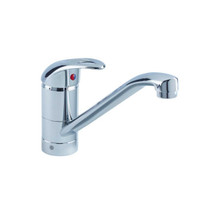 Bristan Java Single Flow Easyfit Mono Kitchen Sink Mixer Tap including Base, alternate view 2