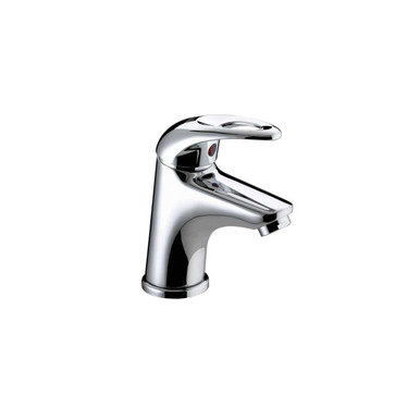 Bristan Chrome Java Small Mono Basin Mixer Tap With Clicker Waste | | Brass | 50Mm X 130Mm