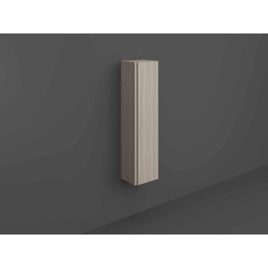 Rak Ceramics Grey Elm Joy Wall Hung Tall Storage Unit | | Mdf | 300Mm
