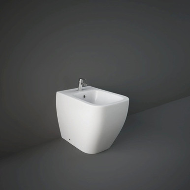Rak Ceramics White Metropolitan Back To Wall Bidet | | 337Mm X 400Mm X 525Mm