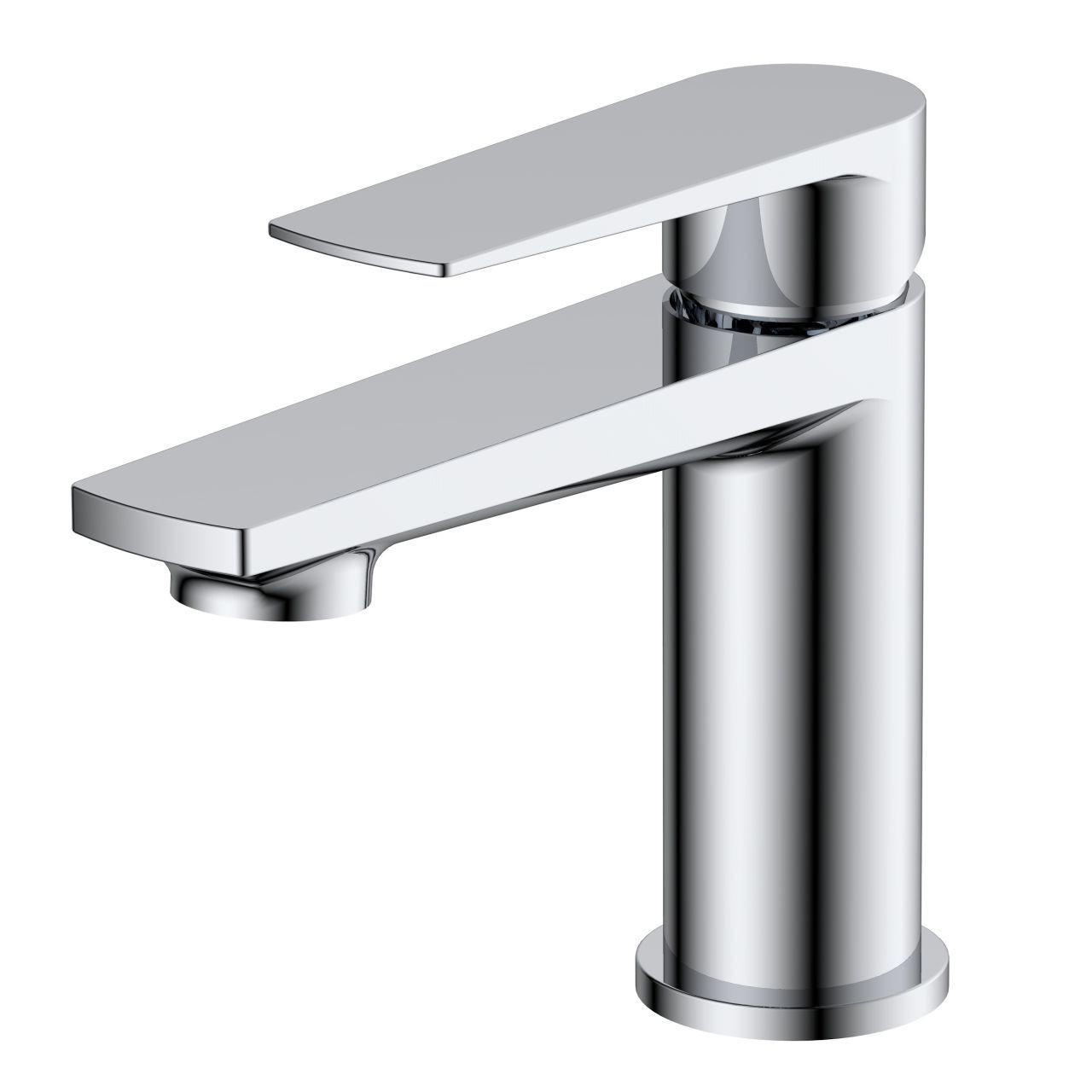 RAK Ceramics Blade Mini Mono Basin Mixer Tap with Clicker Waste
