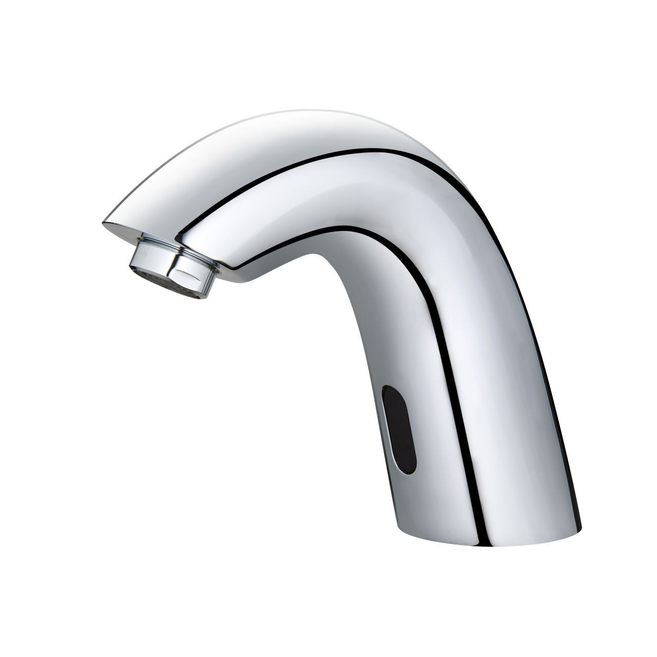 RAK Ceramics Compact Commercial Curved Deck Mounted Sensor Basin Mixer Tap