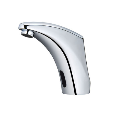 Rak Ceramics Chrome Compact Commercial Modern Deck Mounted Sensor Basin Mixer Tap | | Brass | 56Mm X 137Mm X 118Mm