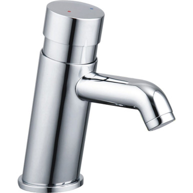 Rak Ceramics Chrome Commercial Non Concussive Basin Mixer Tap | | Brass | 52Mm X 147Mm X 108.3Mm