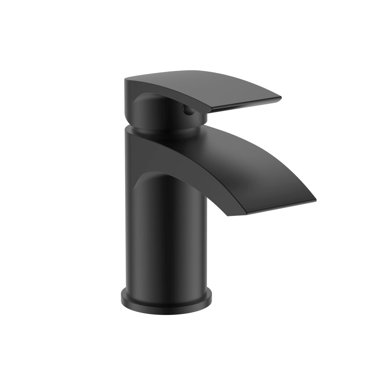 RAK Ceramics Curve Mono Basin Mixer Tap with Clicker Waste