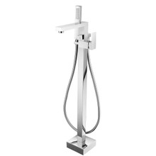 RAK Ceramics Cubis Freestanding Bath Shower Mixer Tap, alternate view 2