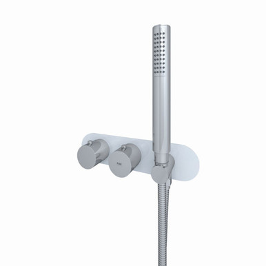 RAK Ceramics Feeling Round Horizontal Concealed Thermostatic Dual Control Shower Valve, alternate view 3