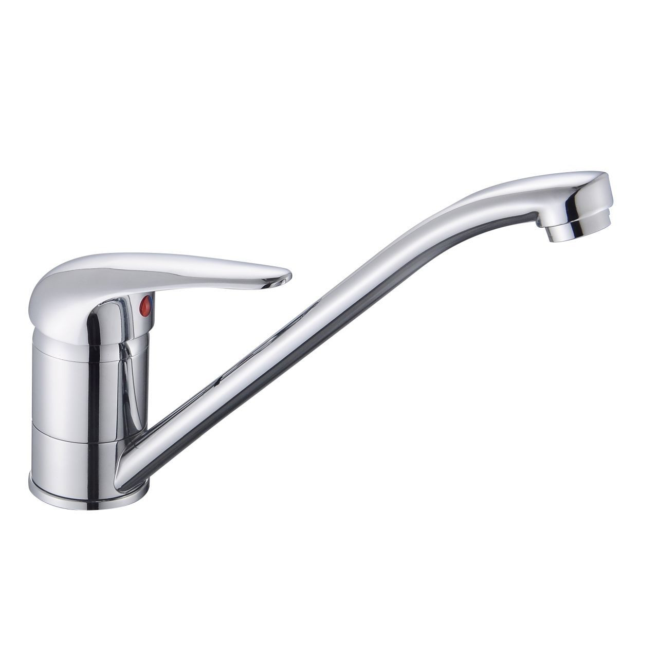 Rak Ceramics Chrome Selby Kitchen Sink Mixer Tap | | Brass | 51.5Mm X 174Mm X 237.5Mm