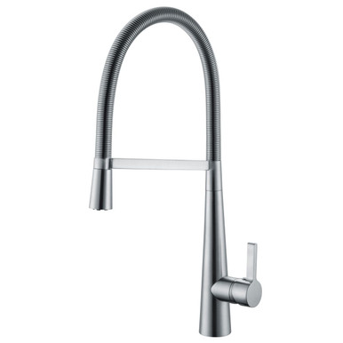 RAK Ceramics Oslo Pull Out Side Lever Kitchen Sink Mixer Tap, alternate view 3