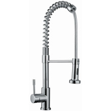RAK Ceramics Rome Pull Out Side Lever Kitchen Sink Mixer Tap, alternate view 2
