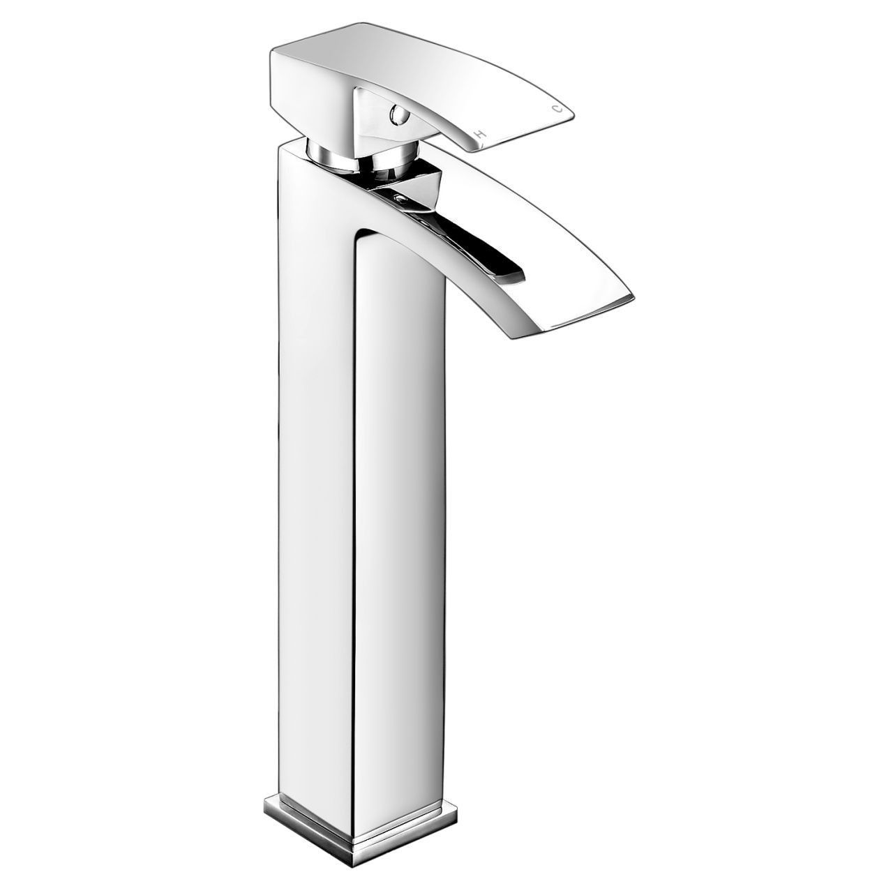 RAK Ceramics Metropolitan Tall Mono Basin Mixer Tap with Clicker Waste