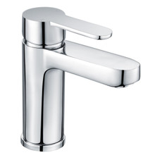 RAK Ceramics Morning Mono Basin Mixer Tap with Clicker Waste, alternate view 2
