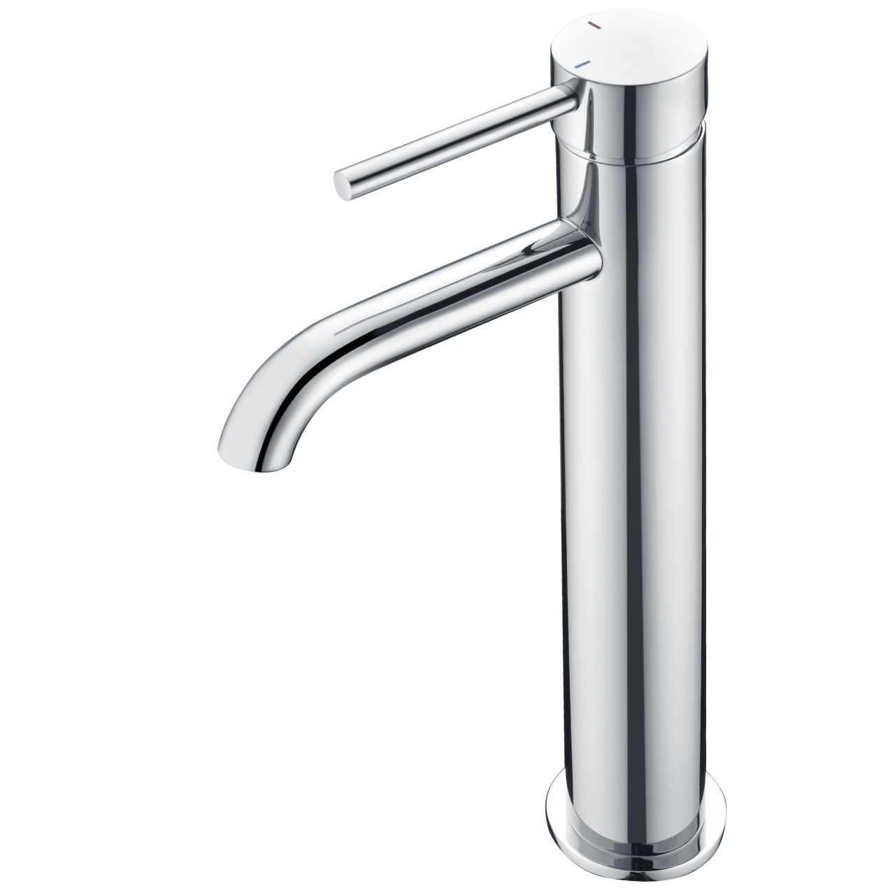 Rak Ceramics Chrome Prima Tech Tall Mono Basin Mixer Tap | | Brass | 51Mm X 305Mm X 165Mm