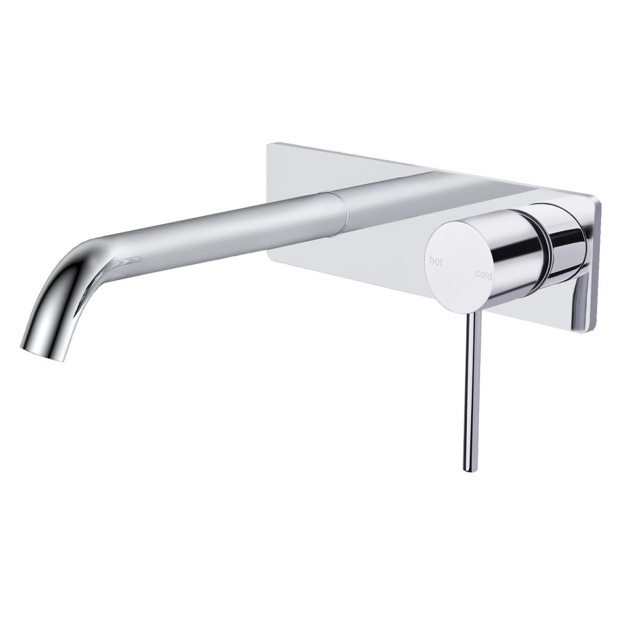 RAK Ceramics Prima Tech Wall Mounted Basin Mixer Tap with Back Plate