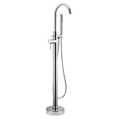 RAK Ceramics Prima Tech Freestanding Bath Shower Mixer Tap, alternate view 3