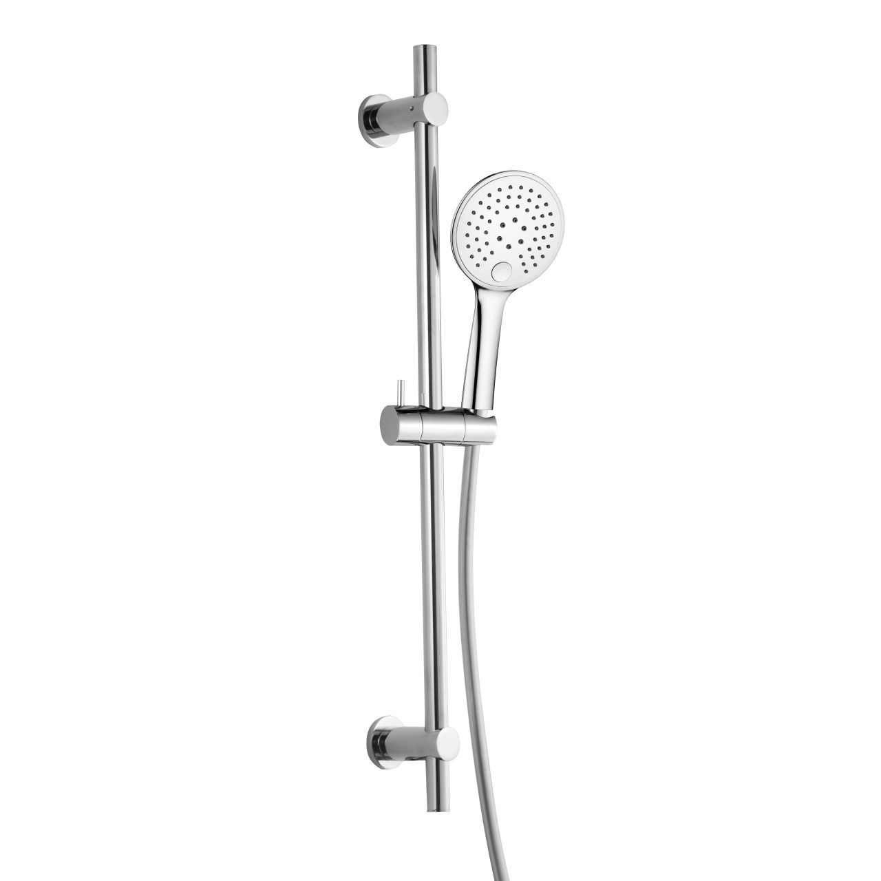 RAK Ceramics Round 3 Function Head Slide Rail Kit with Adjacent Fixing Brackets