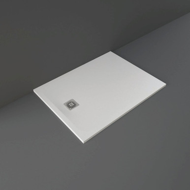 Rak Ceramics White Feeling Rectangular Shower Tray | | Acrylic/Stone Resin | 1200Mm X 900Mm