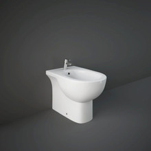 RAK Ceramics Tonique Back to Wall Bidet, alternate view 2