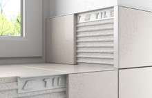 Tileasy Square Edge Metal Tile Trim, alternate view 2