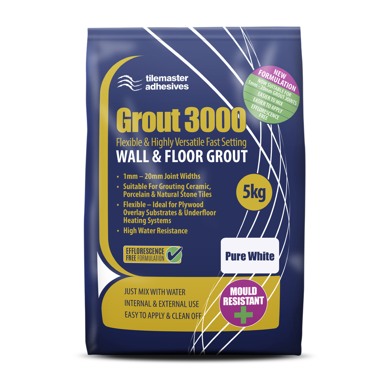 Tilemaster 3000 5kg Tile Grout