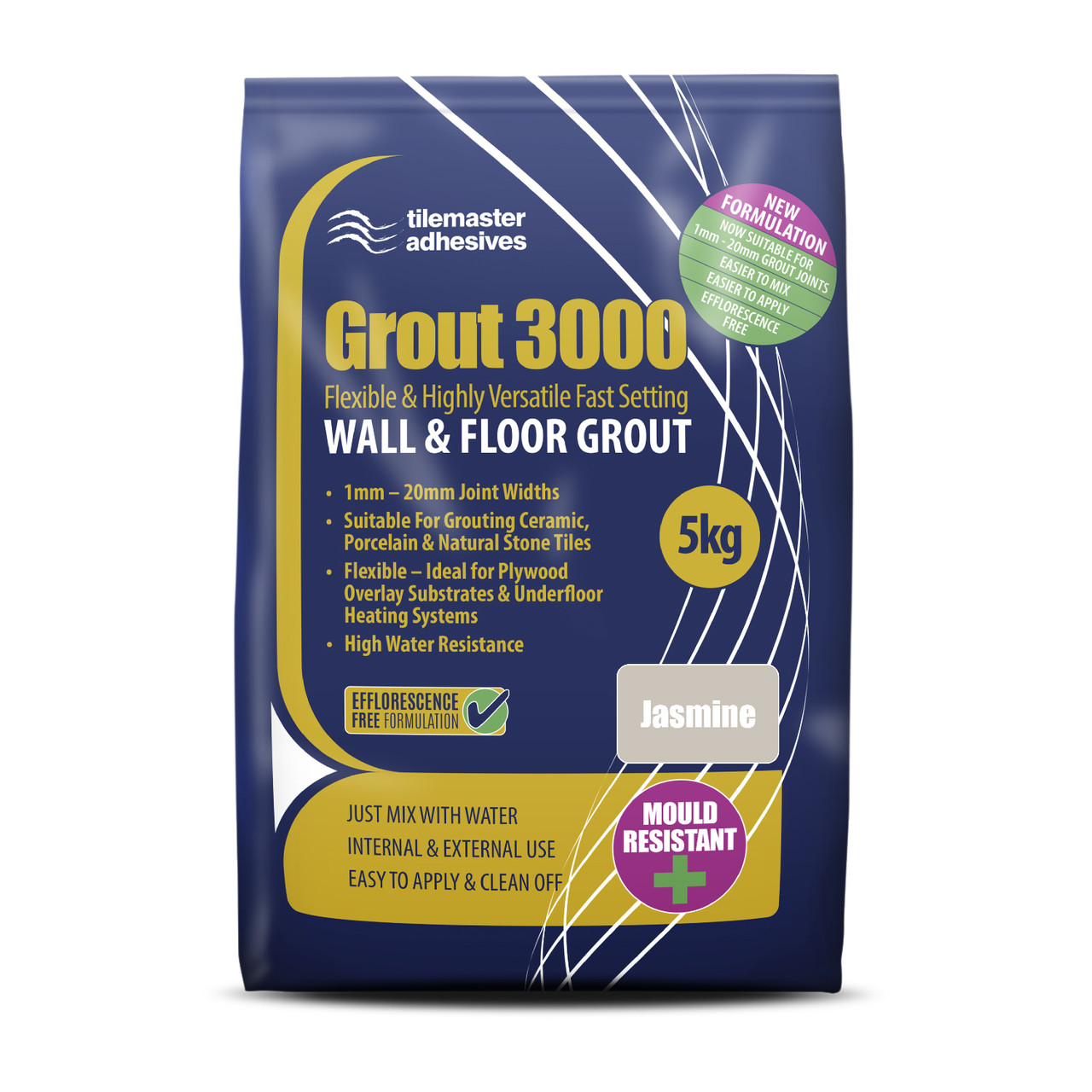 Tilemaster 3000 5kg Tile Grout