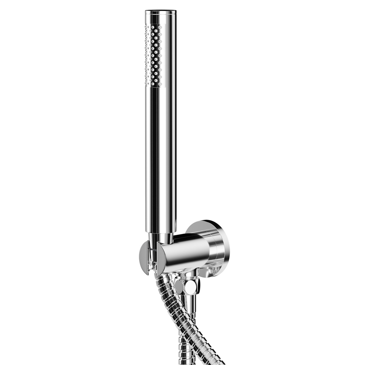Circo Polished Round Shower Outlet Holder and Kit