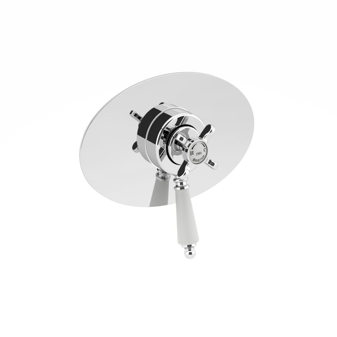 Bristan Chrome 1901 Concealed Concentric Shower Valve Only | | Brass | 220Mm X 140Mm X 135Mm