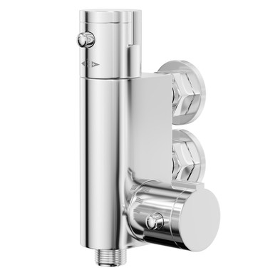 Wholesale Domestic Chrome Compact Polished Vertical Thermostatic Bar Valve | | Brass | 81Mm X 164Mm X 88Mm