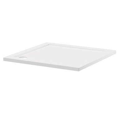 Wholesale Domestic White Pearlstone Square Shower Tray | | Acrylic/Stone Resin | 1000Mm X 1000Mm X 40Mm