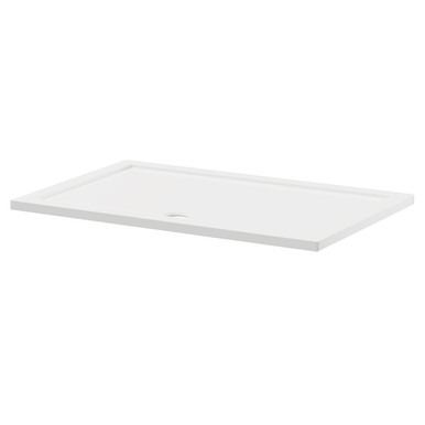 Wholesale Domestic White Pearlstone Rectangular Shower Tray | | Acrylic/Stone Resin | 1400Mm X 900Mm X 40Mm