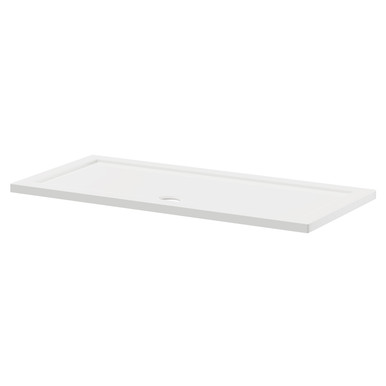 Wholesale Domestic White Pearlstone Rectangular Shower Tray | | Acrylic/Stone Resin | 1500Mm X 700Mm X 40Mm
