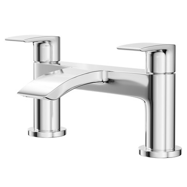 Wholesale Domestic Chrome Crest Polished Bath Filler Tap | | Brass | 215Mm X 123Mm X 123.5Mm