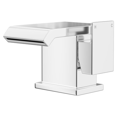 Wholesale Domestic Chrome Cascade Polished Mono Basin Mixer Tap | | Brass | 100Mm X 100Mm X 107.5Mm