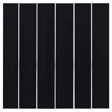 Wholepanel Black Wood 6Mm Black With Silver Strip Pack Of 5 Wall And Ceiling Panels | | Square Section Pvc | 200Mm X 2700Mm