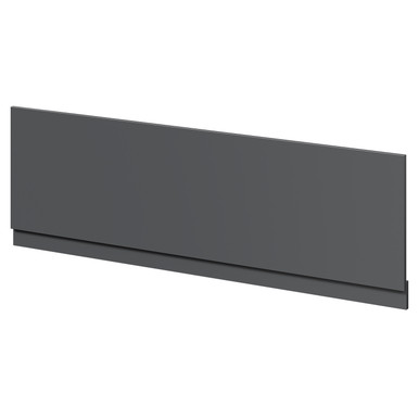 Wholesale Domestic Gloss Grey Mdf Front Bath Panel With Plinth | | 1700Mm