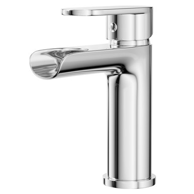 Wholesale Domestic Chrome Stream Polished Waterfall Mono Basin Mixer Tap | | Brass | 44Mm X 166Mm X 132Mm