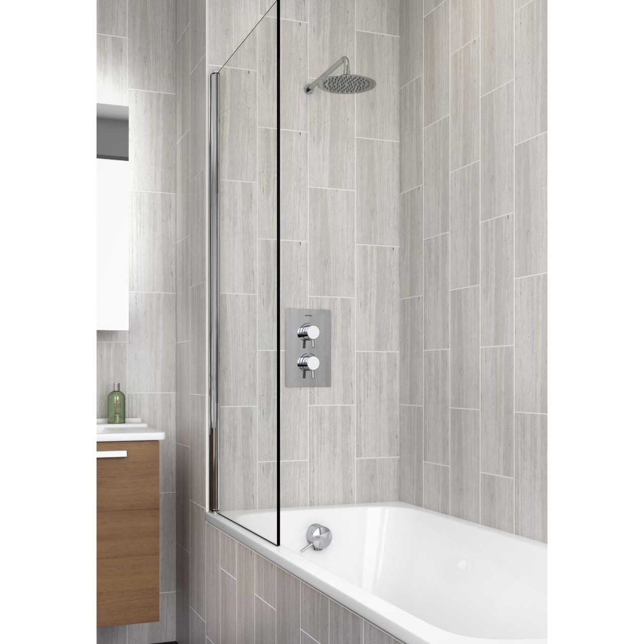 Bristan Prism Complete Recessed Dual Control Shower Pack