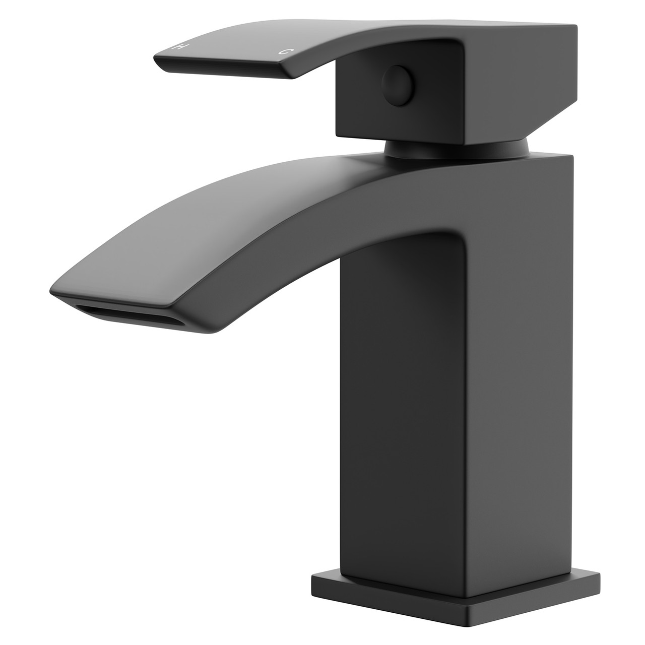 Colore Square Mini Mono Basin Mixer Tap