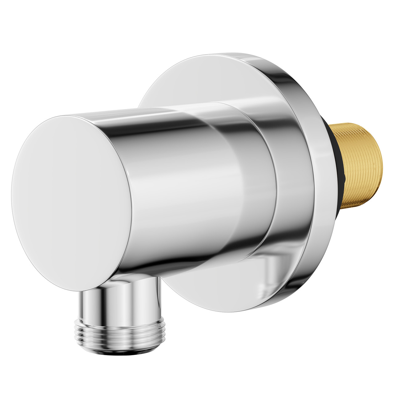 Deluxe Polished Round Shower Elbow