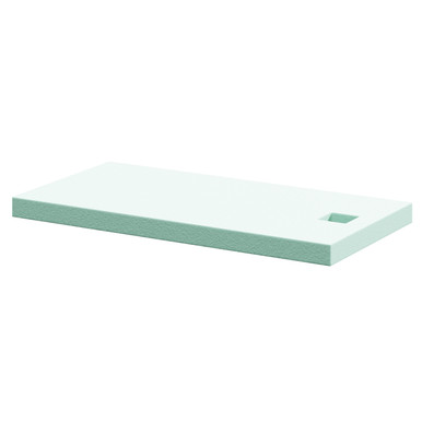 Wholeseal Wetroom Rectangular Shower Substrate With Square Waste Outlet | Structural Foam | 1500Mm X 800Mm X 90Mm