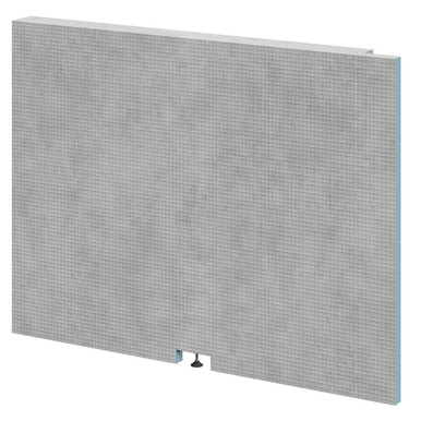 Wholeseal Black Wetroom Left Hand Waterproof Tileable Lipped End Bath Panel | | Structural Foam | 900Mm